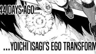 Isagi's flashback begins (Image Source: K Manga)
